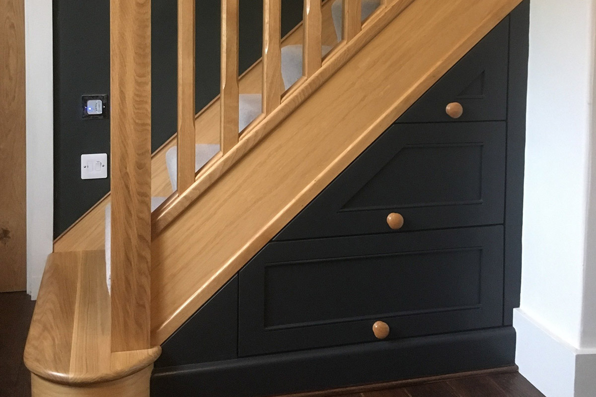Under Stairs Storage Solutions by Hambledon Staircases