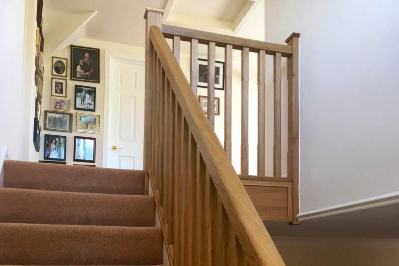 Oak Spindle Staircase Case Study