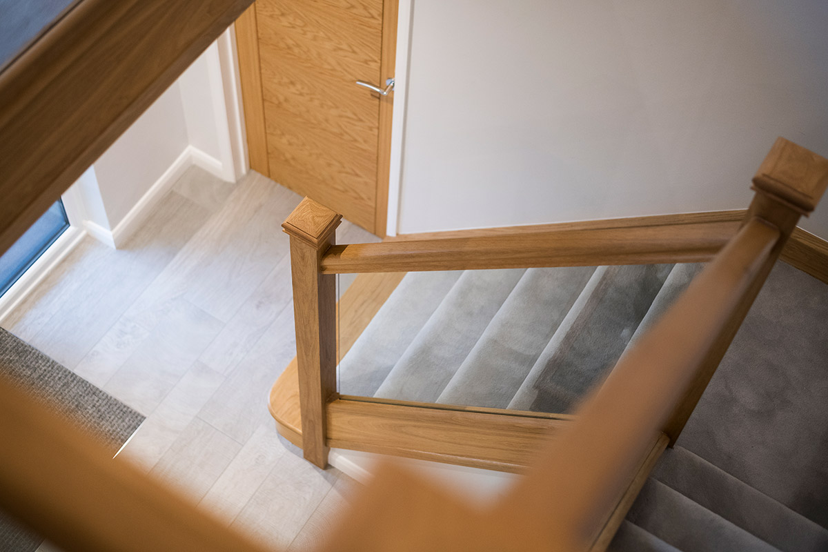 Oak & Glass Staircase Renovations