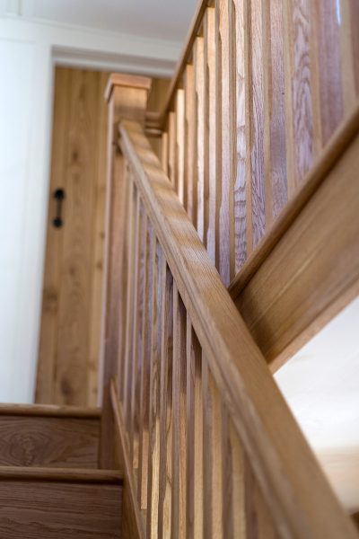 Oak Spindle Staircase Design