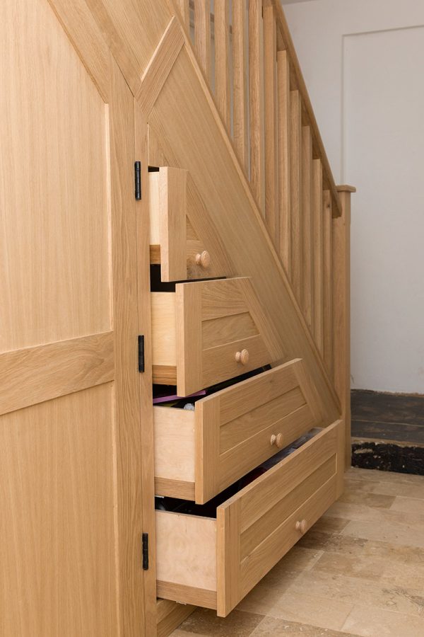 Under Stairs Storage Solutions, Bespoke Storage Hambledon Staircases