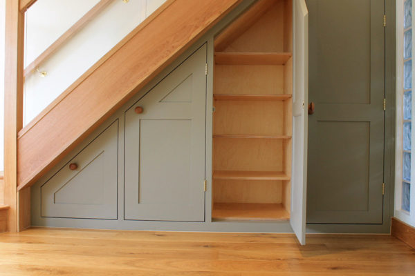 Under Stairs Storage Solutions, Bespoke - Hambledon Staircases